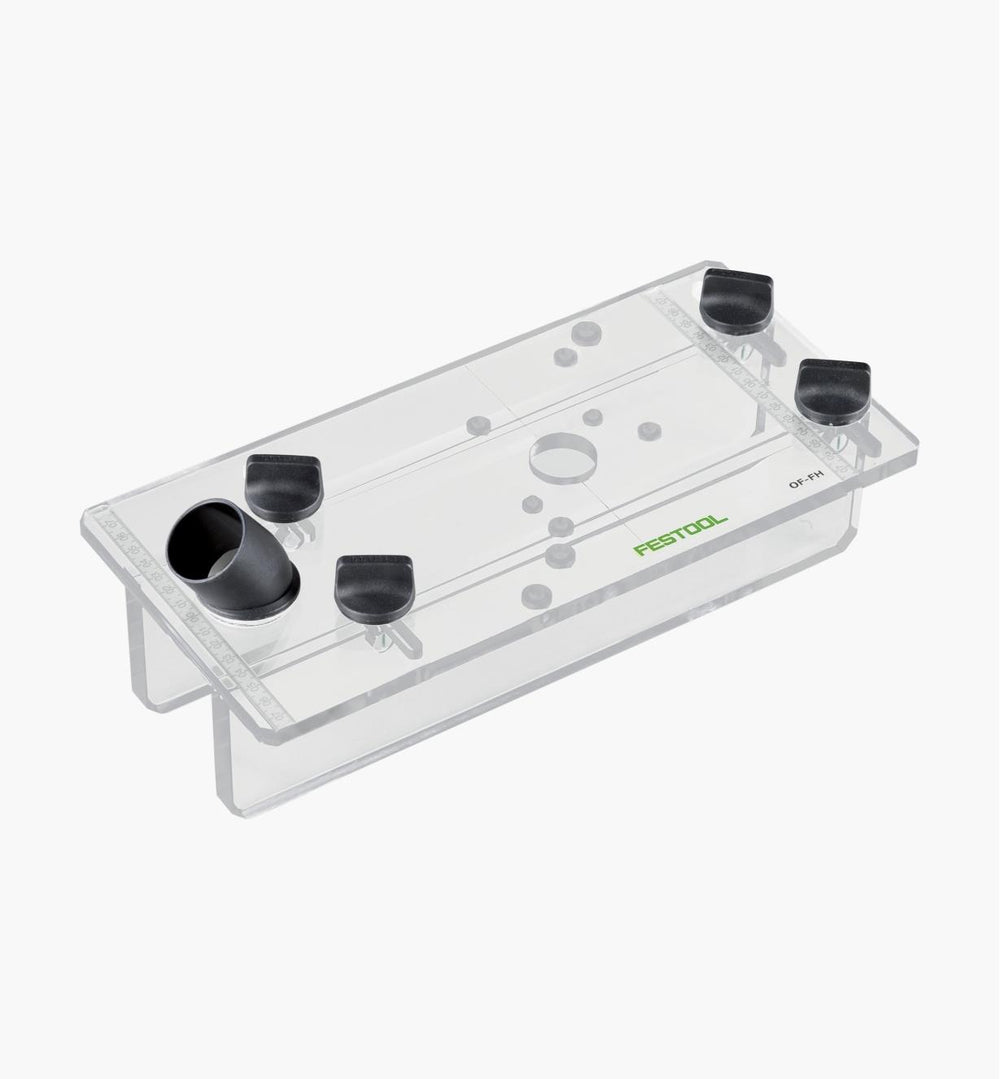 Plexiglass Template for Festool OF 1010 EQ, OF 1400 EQ & OF 2200 EB Routers
