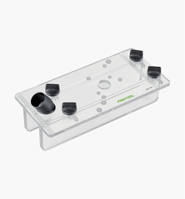 Plexiglass Template for Festool OF 1010 EQ, OF 1400 EQ & OF 2200 EB Routers